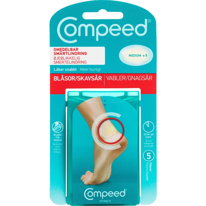 Plåster blåsor Medium 5-p Compeed