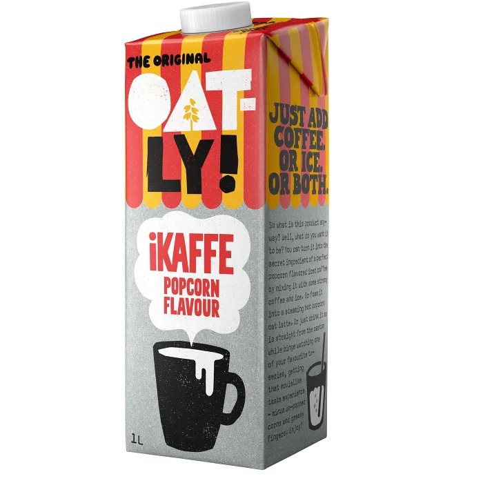 Havredryck iKaffe Popcorn 1000ml Oatly