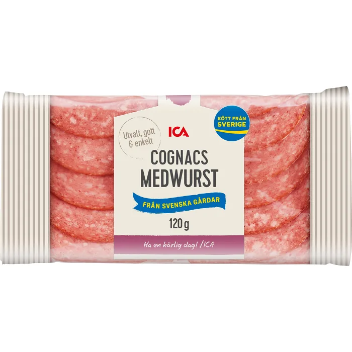 Cognacsmedwurst 120g ICA