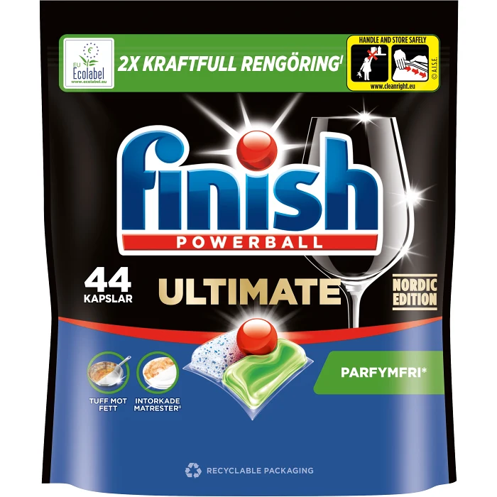Diskmaskinstabletter Ultimate All In One 44-p Finish