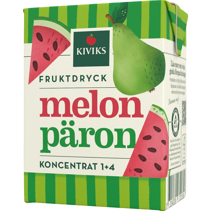 Lättdryck Melon Päron 20cl Koncentrat Kiviks