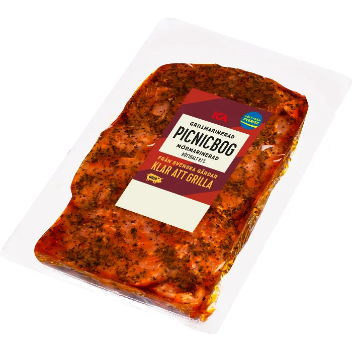 Picnicbog Grillmarinerad Rimmad Skivad ca 800g ICA