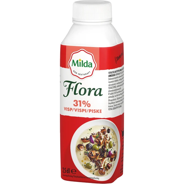 Gräddalternativ Visp 31% 250ml Flora