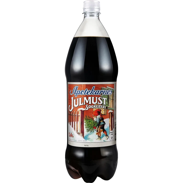 Läsk Julmust Light 1,4l Apotekarnes