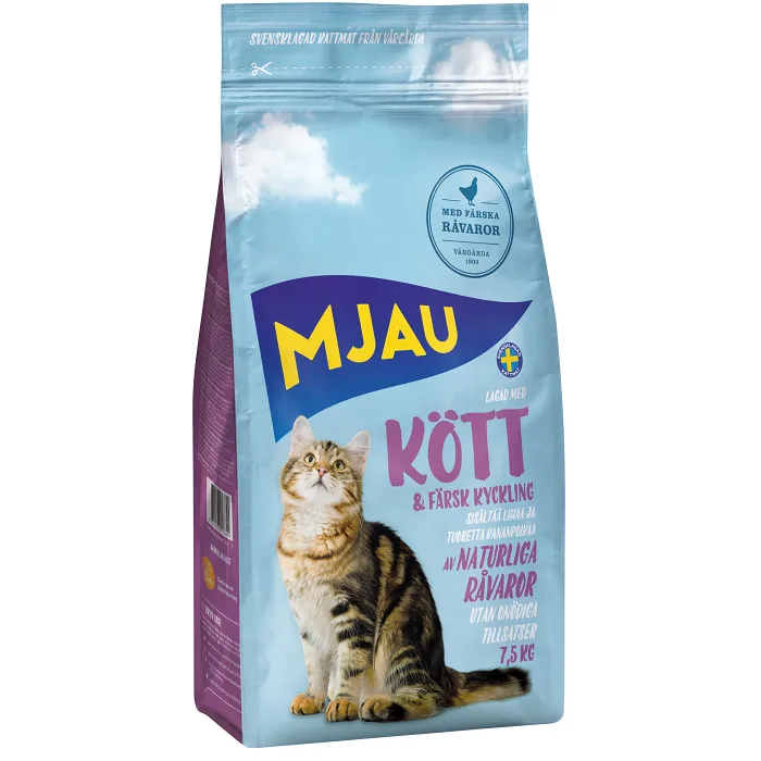 Köttsmak 7500g Mjau