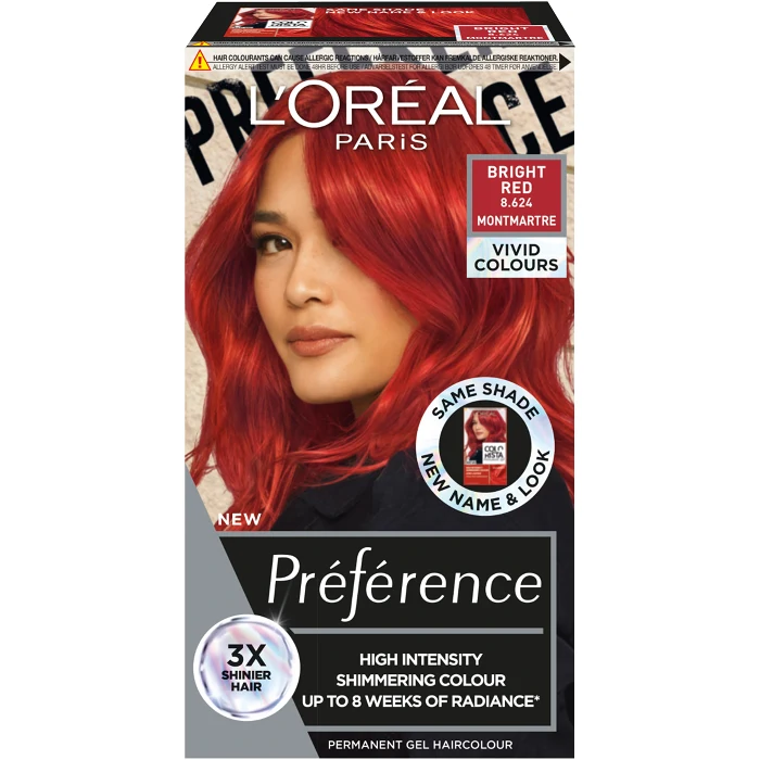 Hårfärg Vivids Bright Red 8.624 1-p L'Oréal