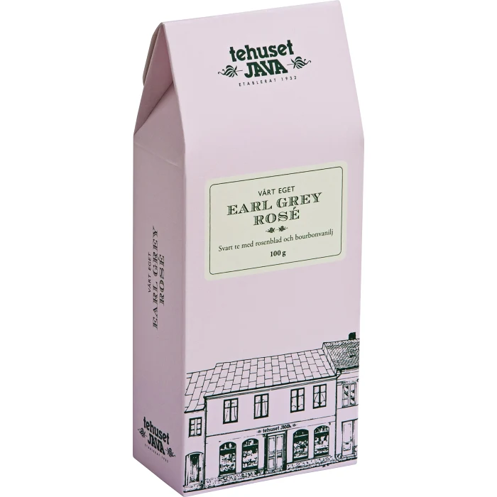 Te Earl Grey Rose 100g Tehuset Java