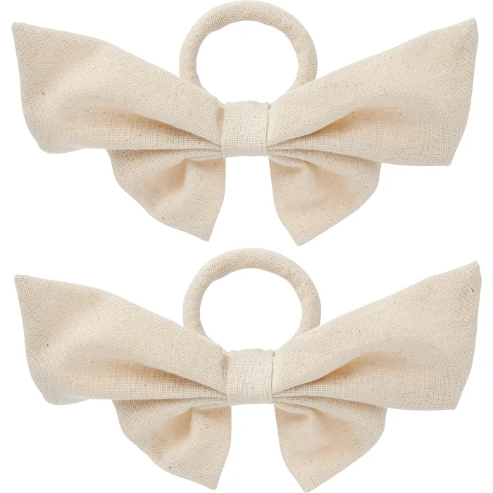 Servettring Rosett beige 2-p ICA
