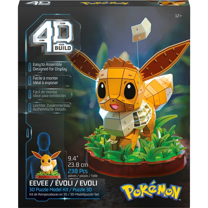 Pokémon Eevee 20cm 4D Build