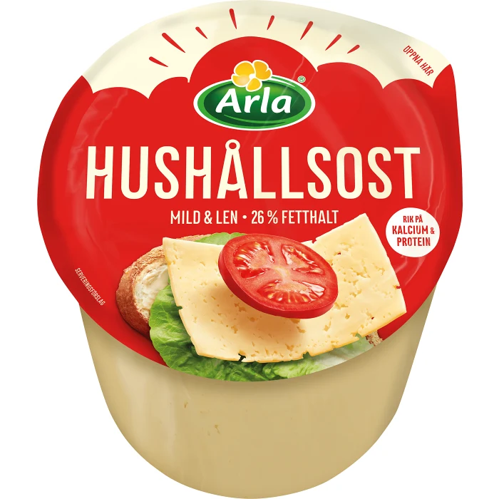 Hushållsost mild 26% ca 2,2kg Arla