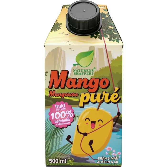 Mangopuré 100% 6m 500ml Naturens skafferi