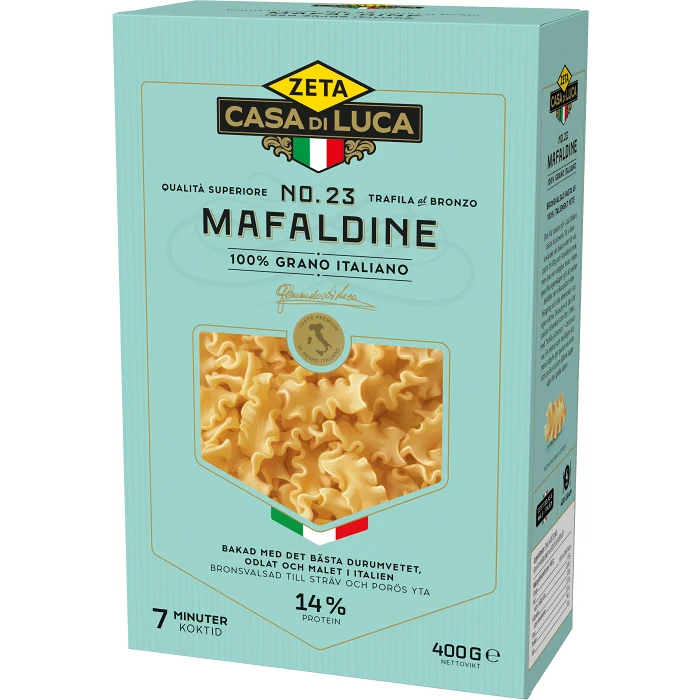 Pasta Mafaldine 400g Zeta