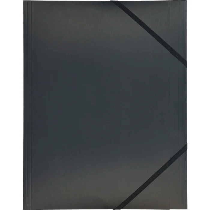 Gummibandsmapp Basic svart