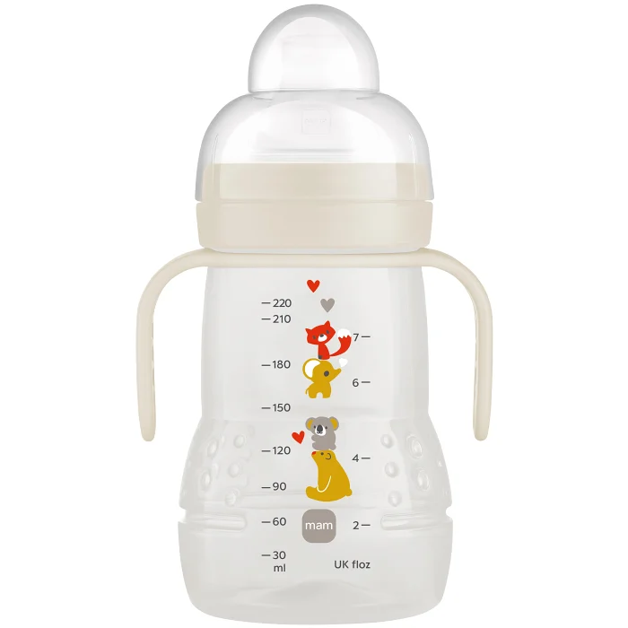 Flaska med drickpip Trainer 220ml 4m+ MAM