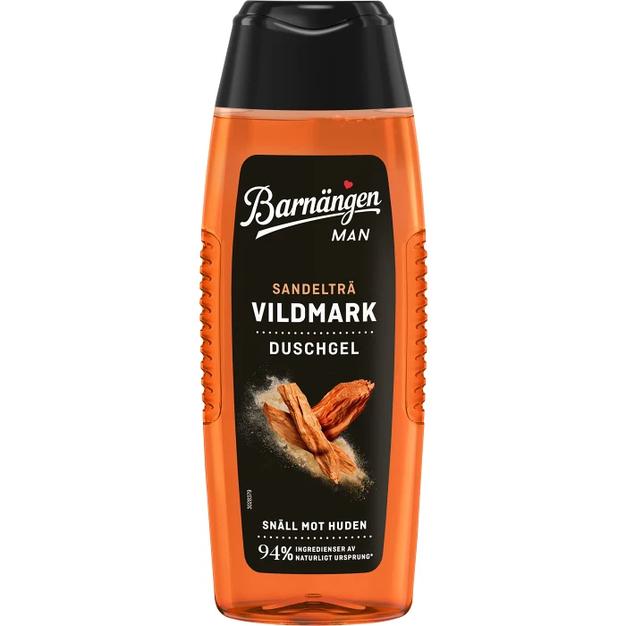Duschcreme Men Sandelträ Vildmark 250ml Barnängen