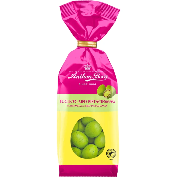 Påsk Dragé Marsipanägg Pistagesmak 124g Anthon Berg