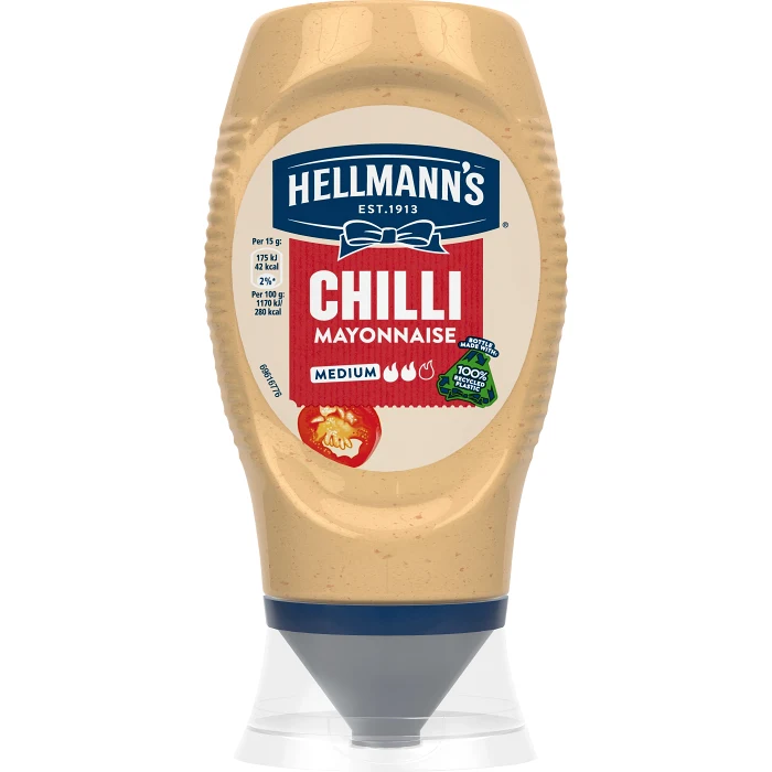 Majonnäs med chilli 250ml Hellmann's