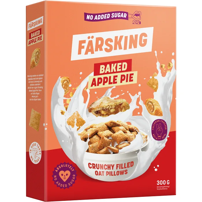 Flingor Baked Apple Pie 300g Färsking