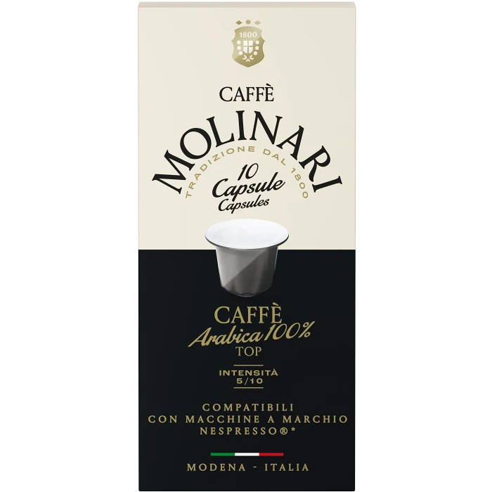 Kaffekapslar Arabica 100% 10-p Caffe Molinari