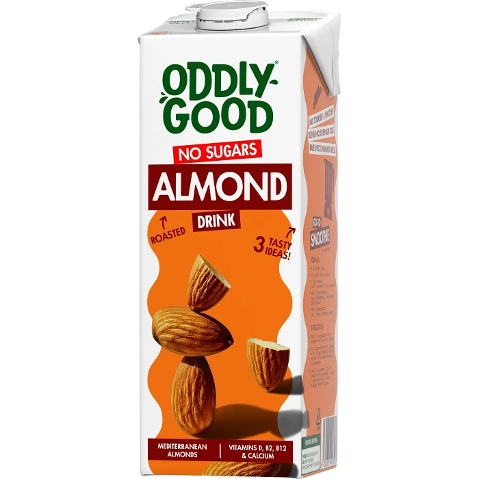 Mandeldryck No sugars 1,7% 1000ml Oddlygood®