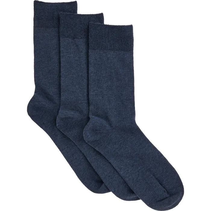 Strumpa 3p blå 44/47 mywear