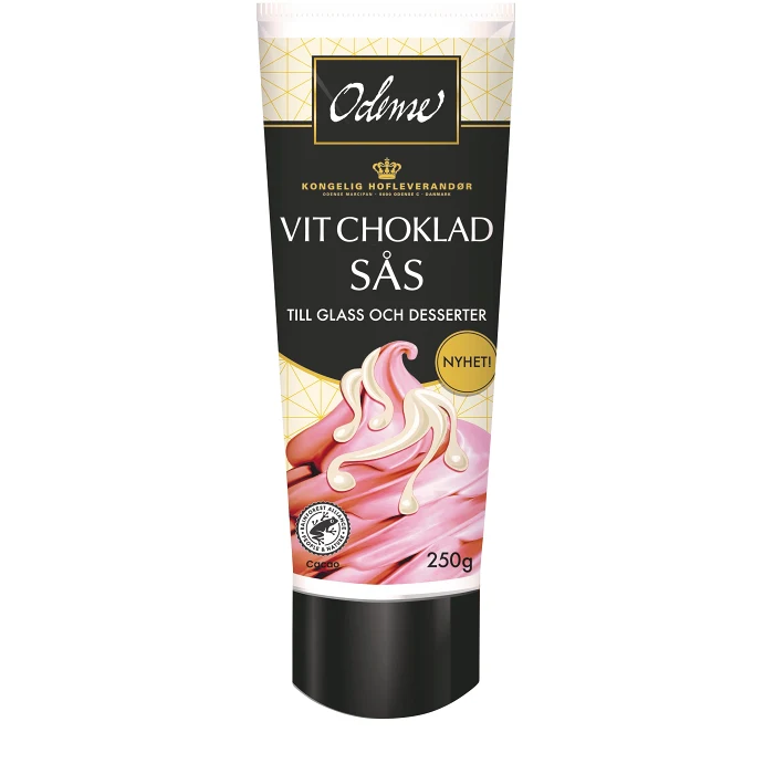 Dessertsås Vit Choklad 250g Odense