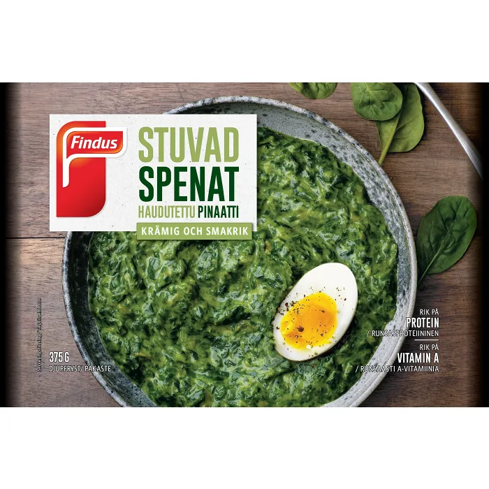 Stuvad Spenat 375g Findus