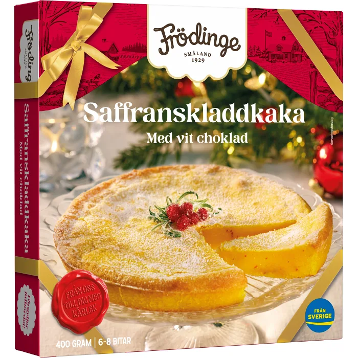 Saffrankladdkaka 400g Frödinge