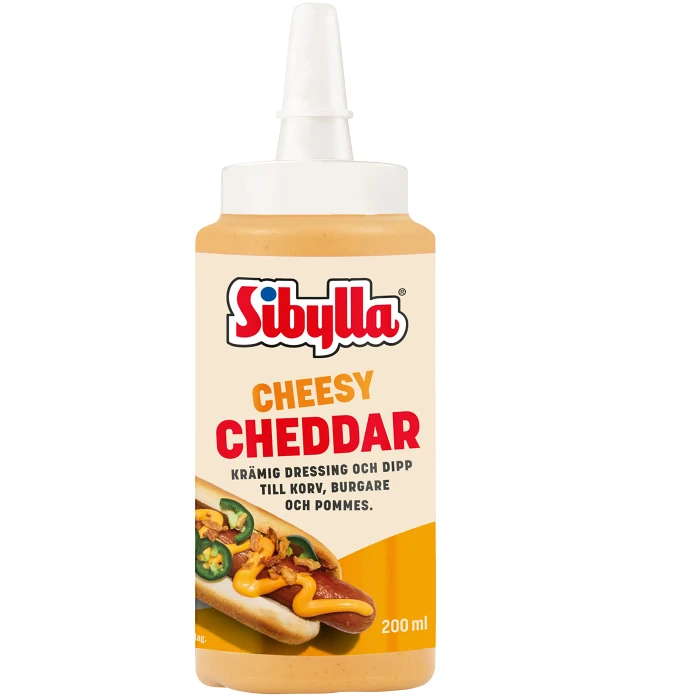 Dressing Cheesy Cheddar 200ml Sibylla