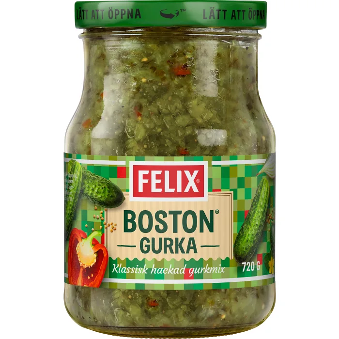 Bostongurka Orginal 720g Felix