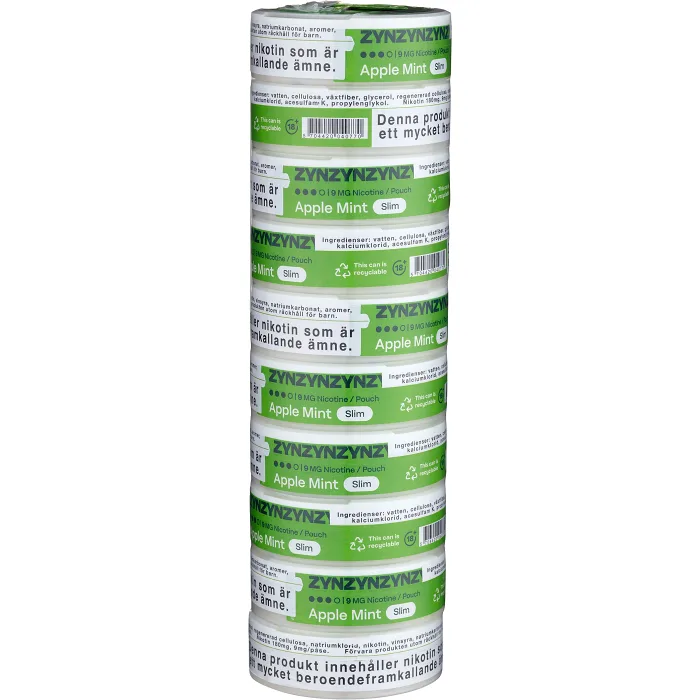 Zyn Apple Mint Slim 9mg S3 Stock