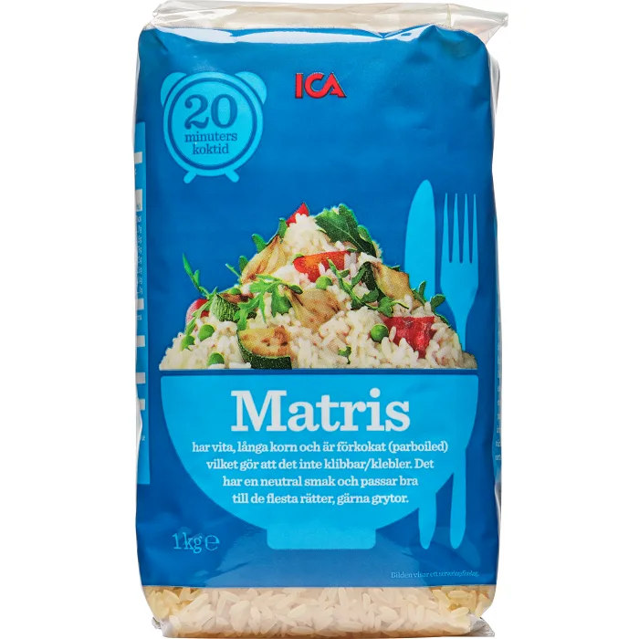 Matris Parboiled 1kg ICA