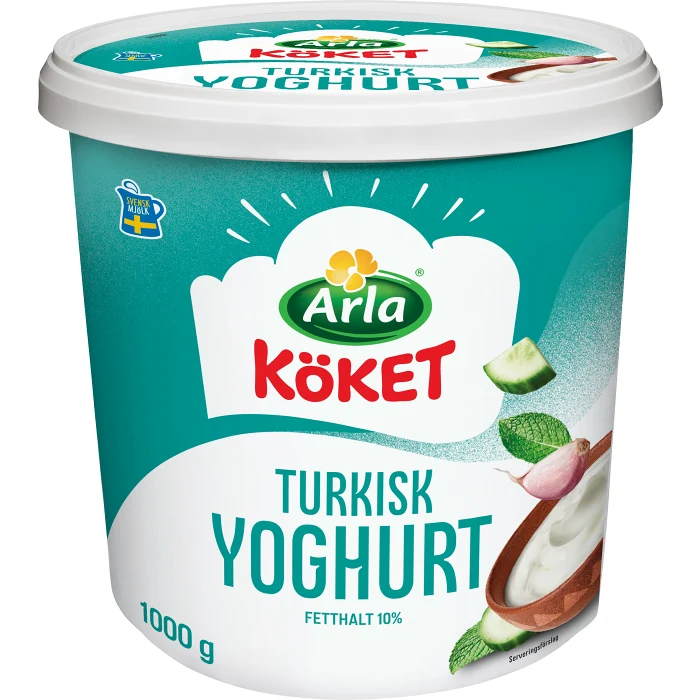 Turkisk yoghurt 10% 1000g Arla Köket®
