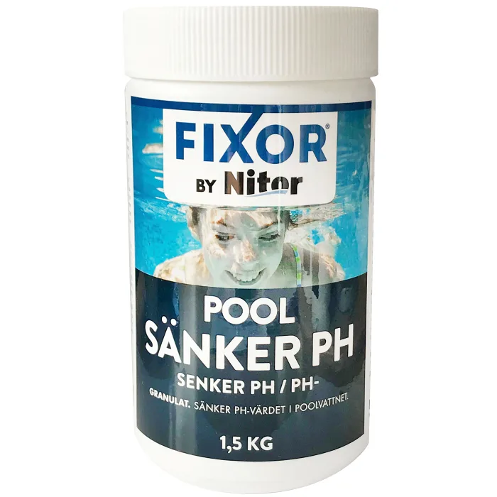 POOL Sänker PH 1,5kg Fixor