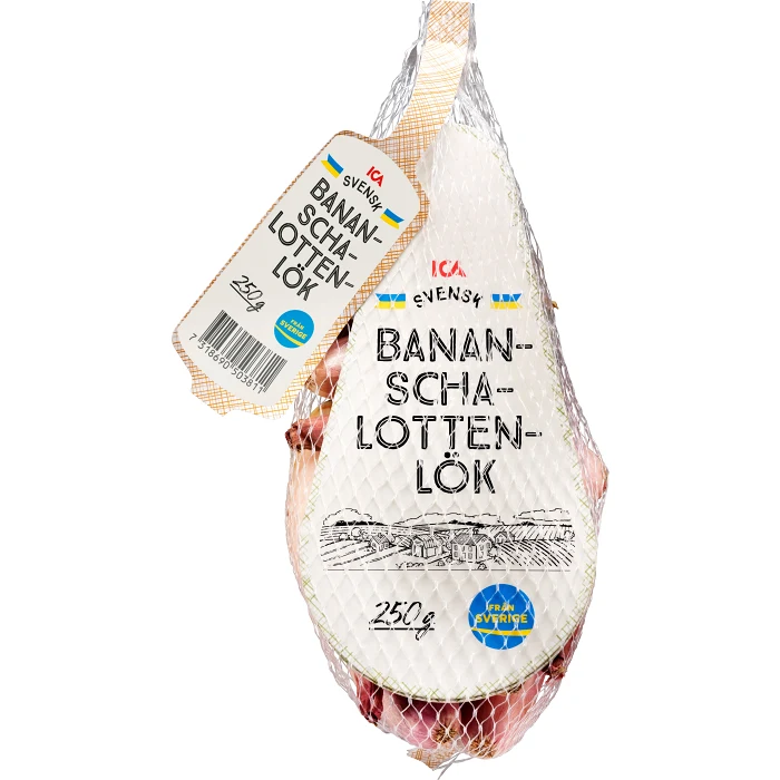 Bananschalottenlök 250g Klass 1 ICA