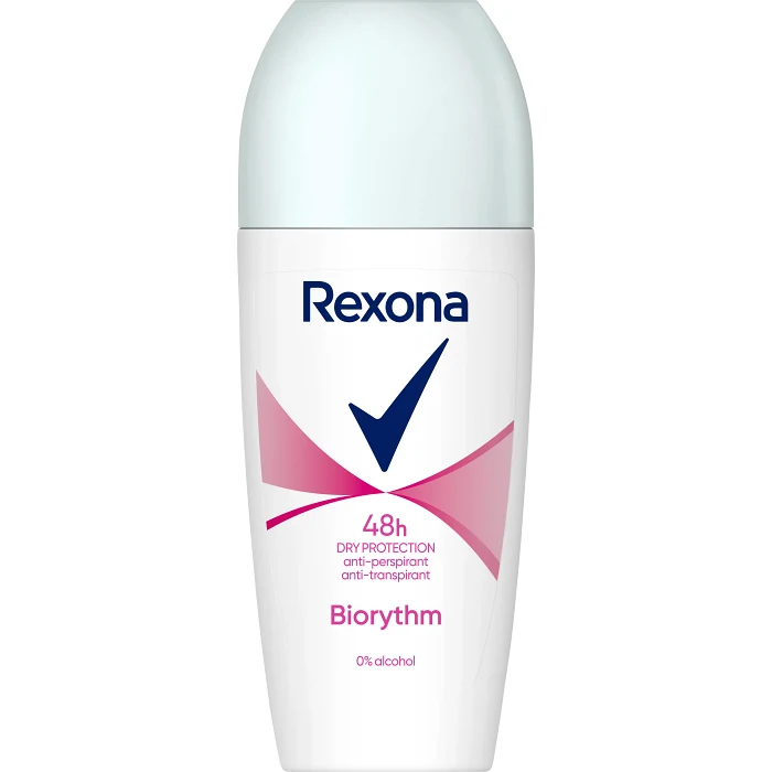 Deodorant 48h Biorythm Roll-on 50ml Rexona