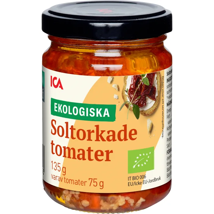 Eko Soltorkade tomater 135g ICA