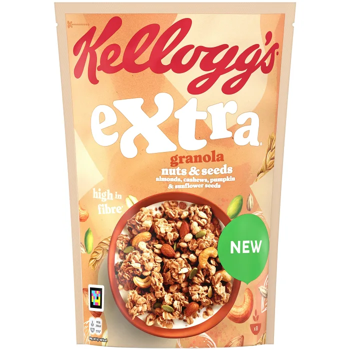Extra nuts & seeds granola 400g Kelloggs