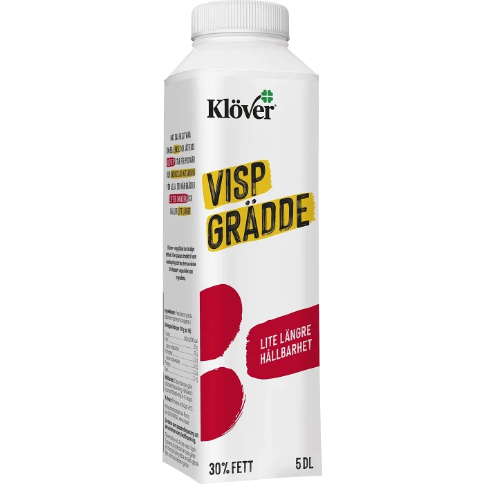 Vispgrädde 30% 5dl Klöver®