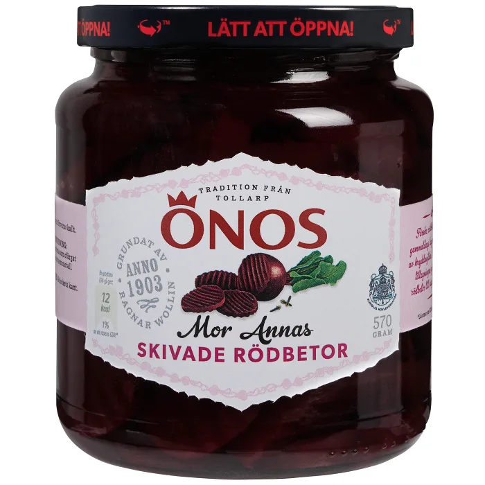 Skivade Rödbetor MorAnnas 570g Önos