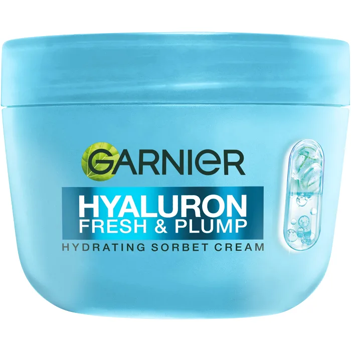 Dagkräm Hyaluron Fresh&Plump Hydrating Sorbet Cream 85ml Garnier