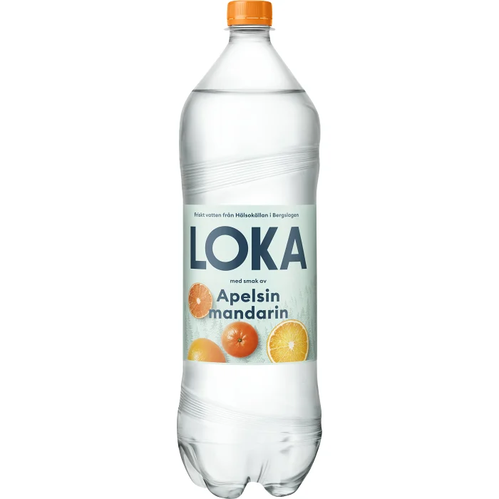 Kolsyrat vatten Apelsin Mandarin 1.5l Loka