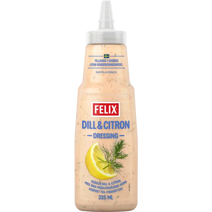Dressing Dill Citron 335ml Felix