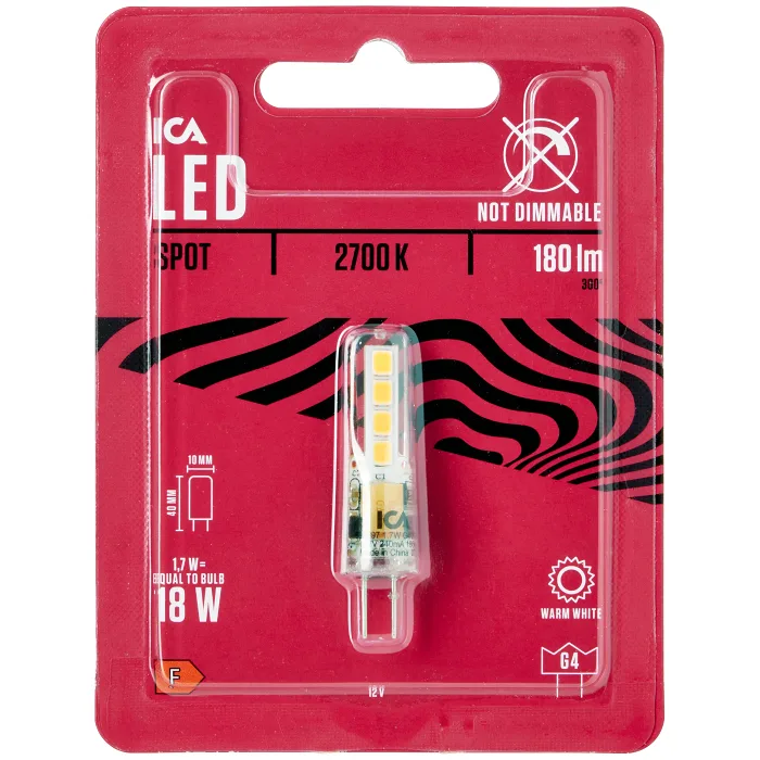 LED Spot G4 180lm(18W) ICA