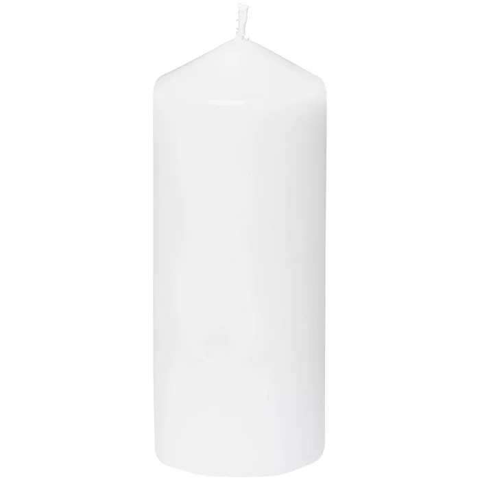 Blockljus Vit 18cm ICA