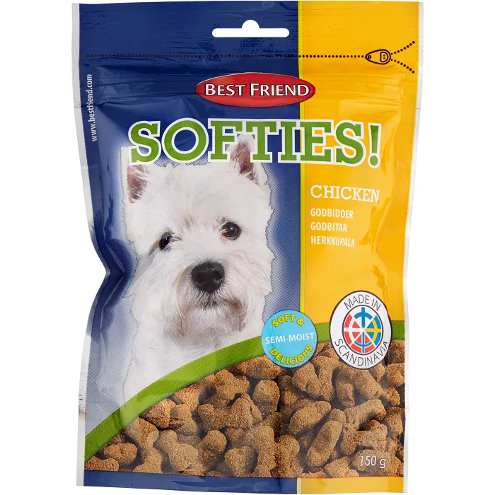 Softies Hundgodis Kyckling 150g Best friend