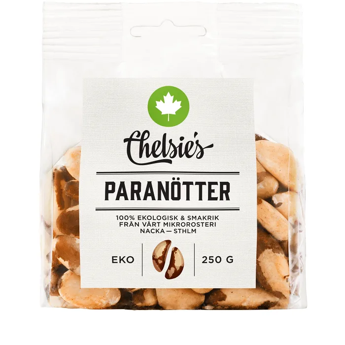 Paranötter Ekologisk 250g Chelsie's