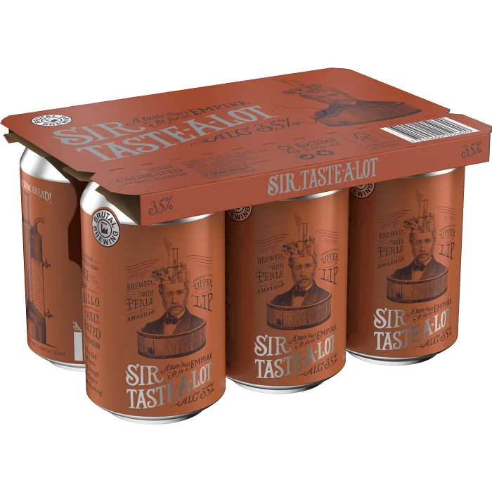 Öl Ljus Lager 3.5% 6-p 33cl Brutal Brewing