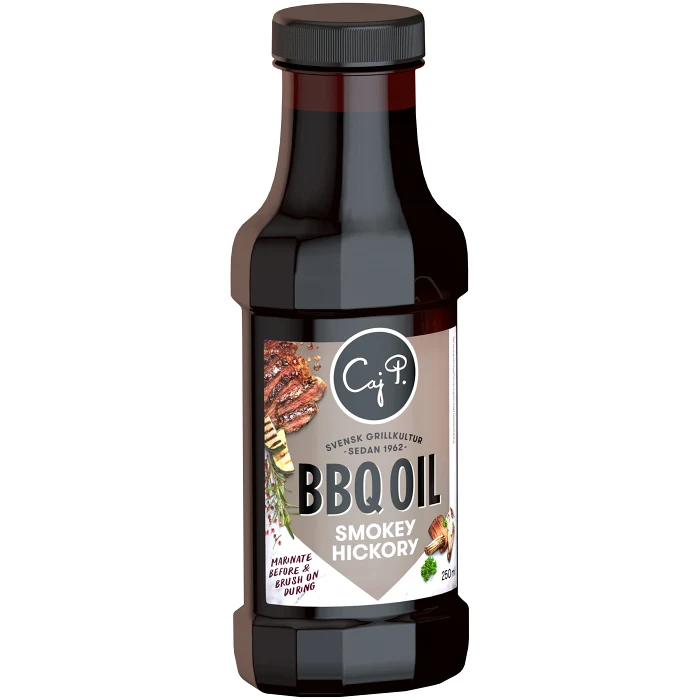 BBQ Oil Hickory 250ml Caj P