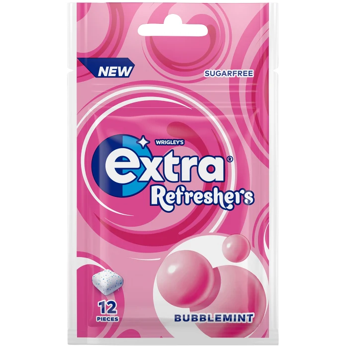 Tuggummi Refreshers Bubblemint 26g Extra